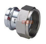 Муфта с накидной гайкой  22 х 1  оцинкованная сталь (Prestabo) серия 1163